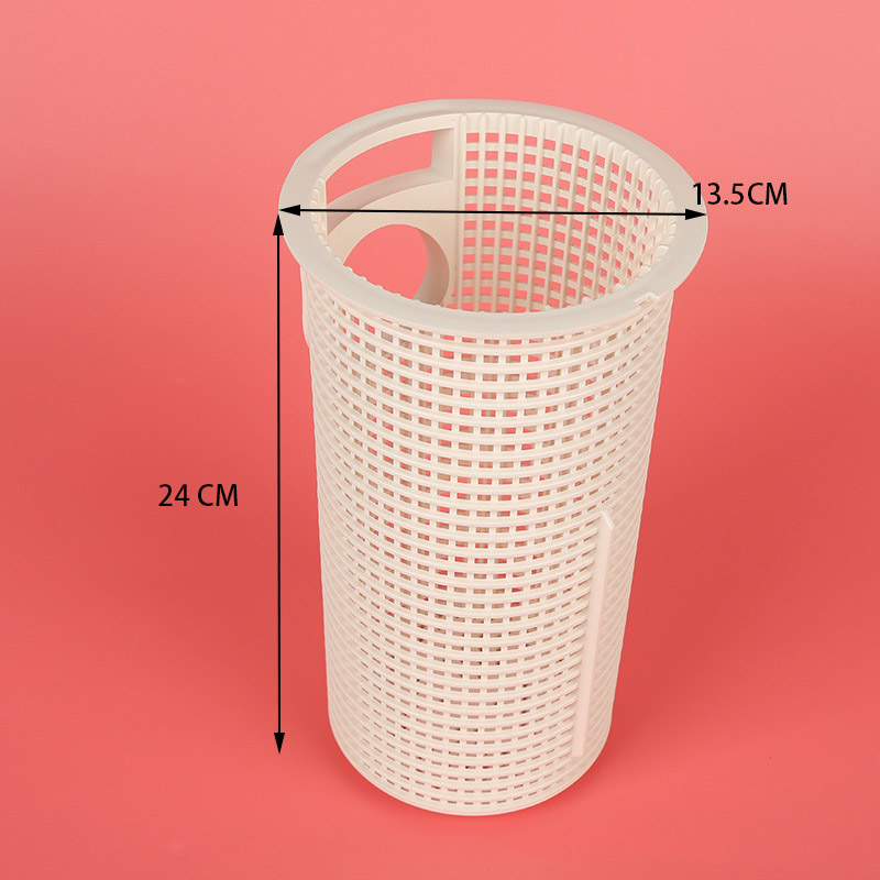 Pool pump filter basket