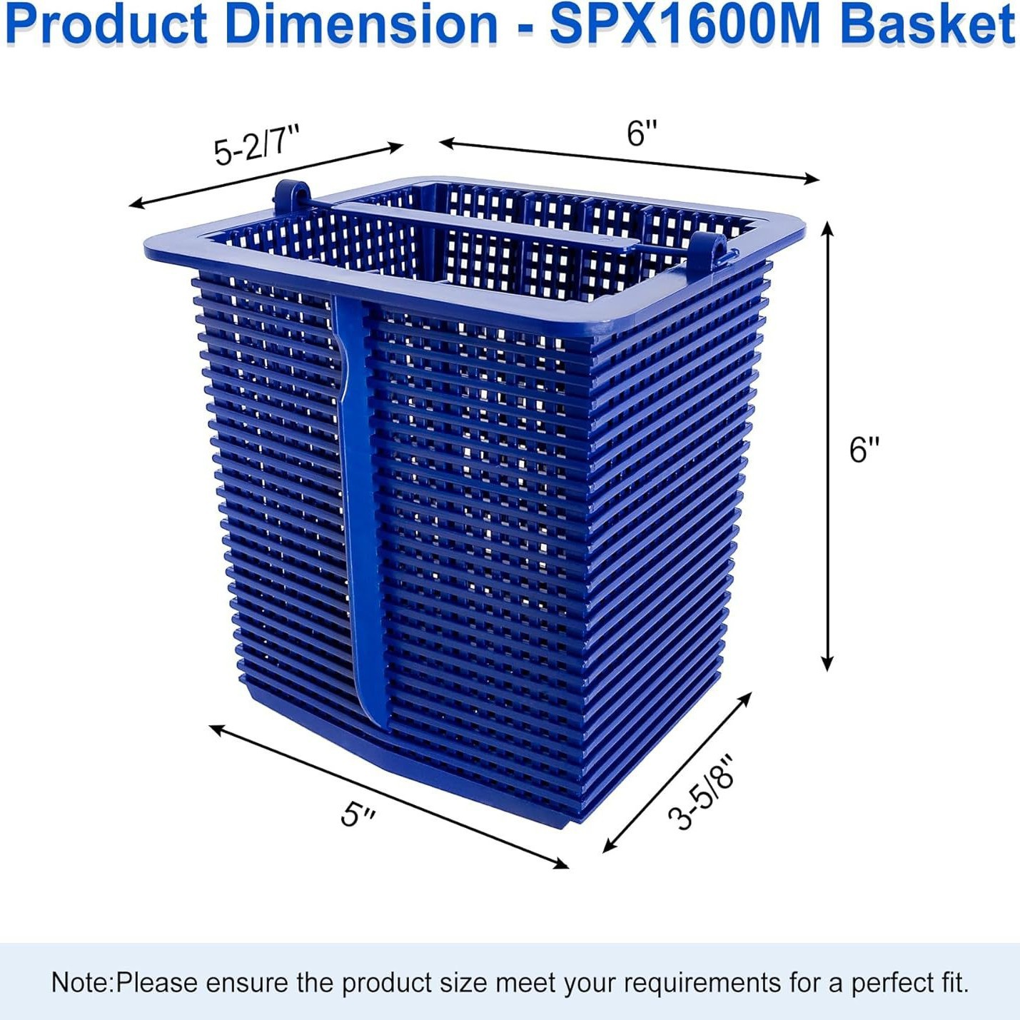 swimming pool pump basket